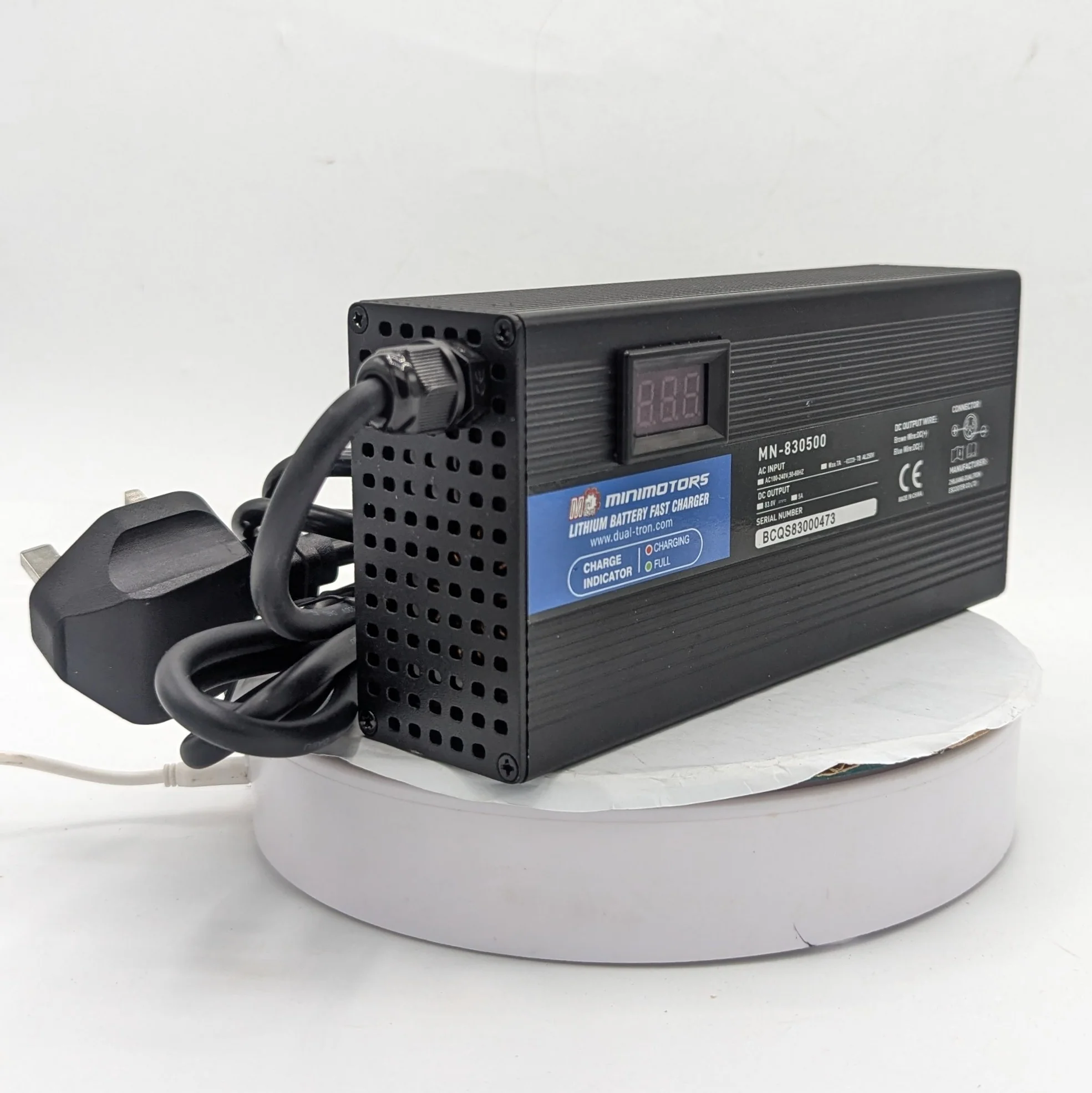 72V Fast Charger 83V5A GX16 UK DISPLAY | 02.219.00024 - Image 8