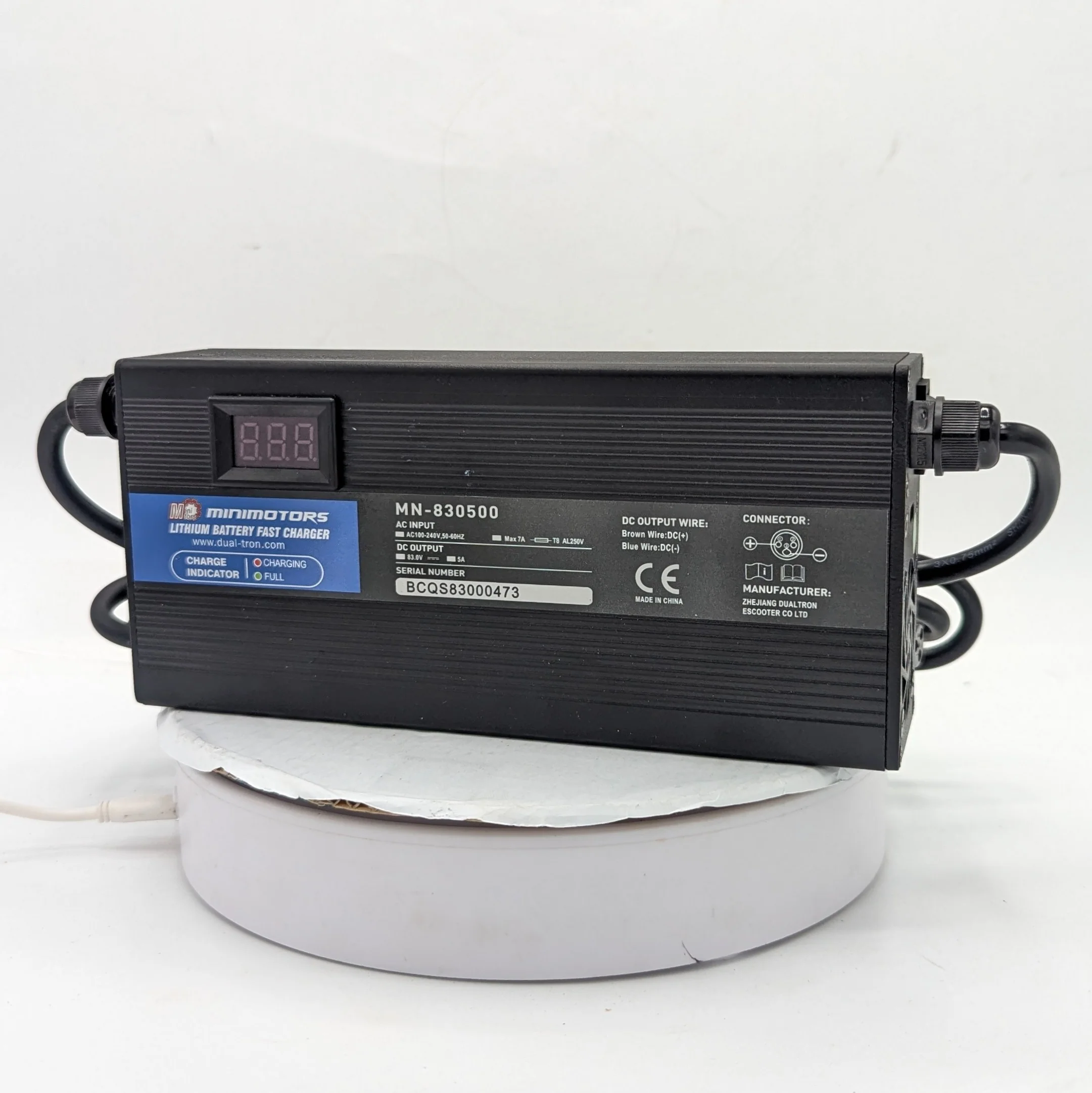 72V Fast Charger 83V5A GX16 UK DISPLAY | 02.219.00024 - Image 9