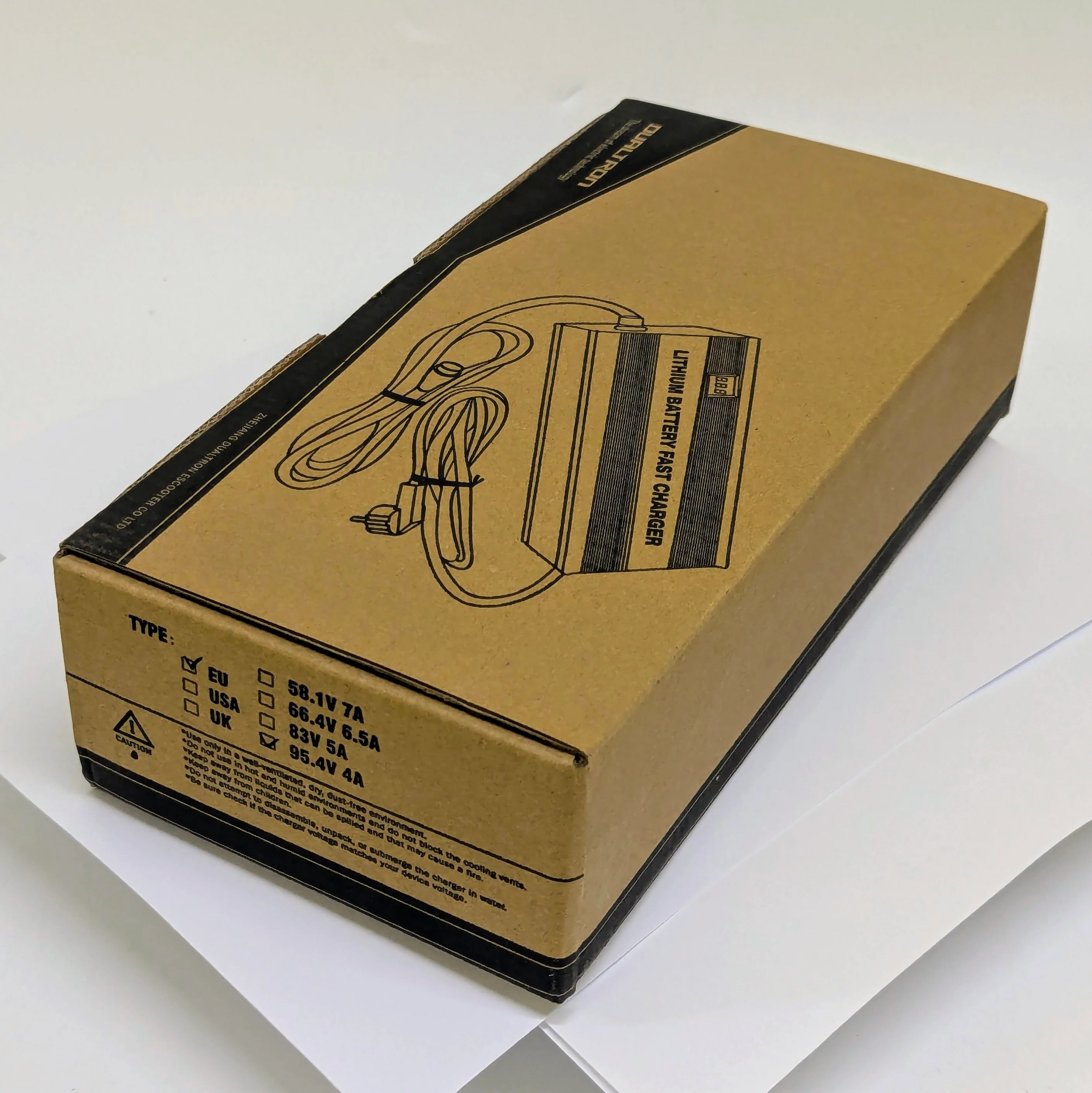 84V Fast Charger 95.4V4A LP16 UK DISPLAY - Image 10