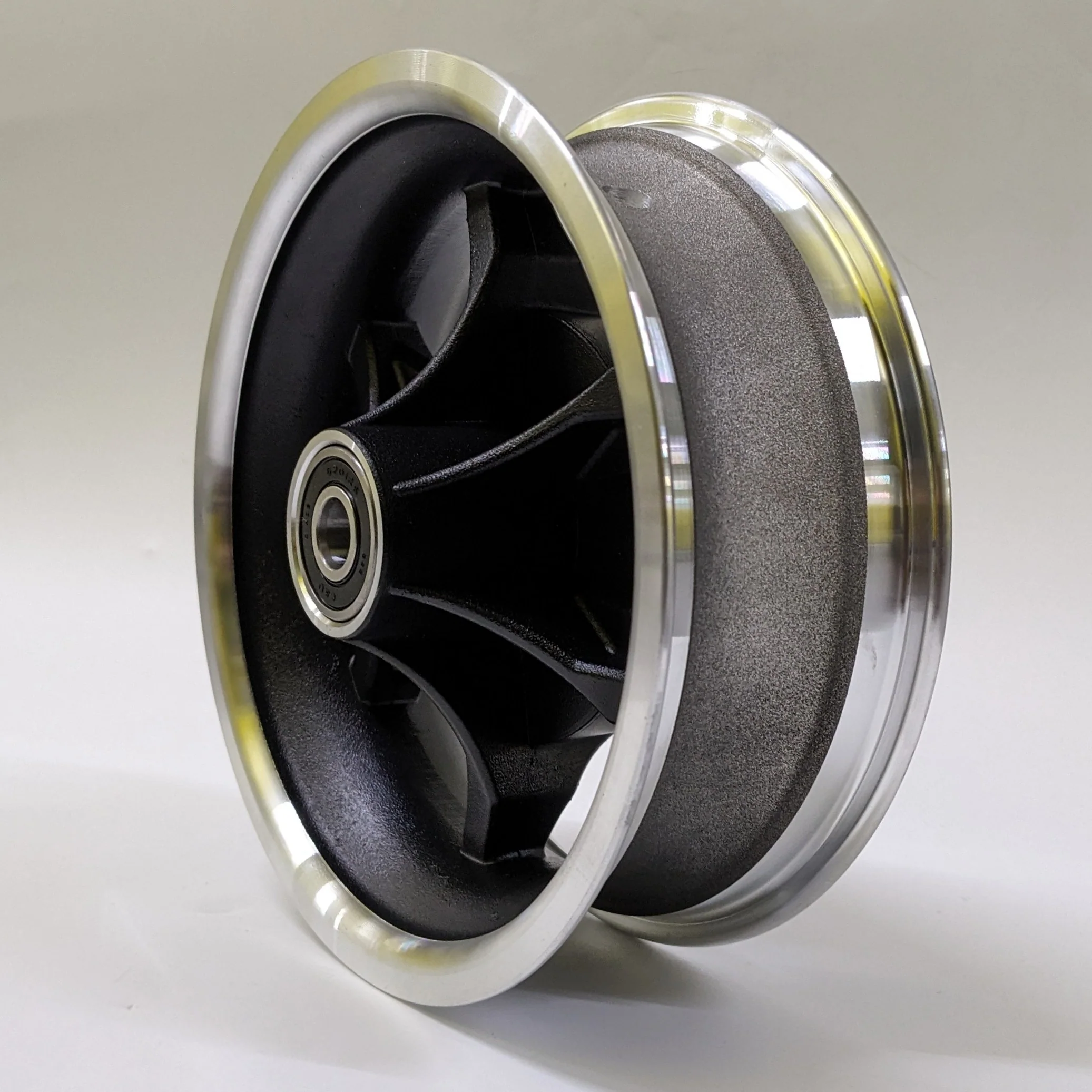 Front Rim Set with Shaft and Bearings - Dualtron | 02.210.00211 - Image 4