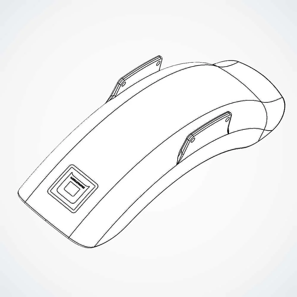 Front Mudguard - Dualtron City | 02.105.00076 - Image 6