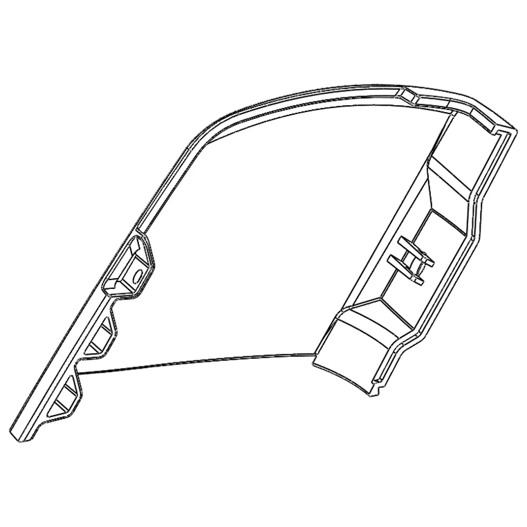 Folding Block Cover Left - Dualtron Dolphin | 02.105.00288