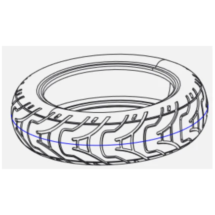Front Self-Sealing Tire - Dualtron Dolphin | 03.017.00334