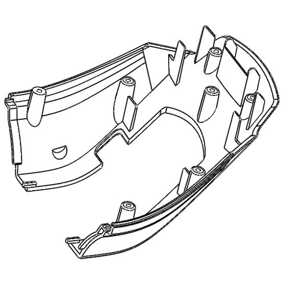 Rear Fender - Dualtron Dolphin | 02.105.00295