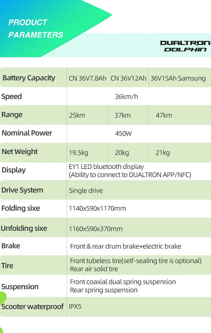 DUALTRON DOLPHIN 36V 7.8Ah - Image 14