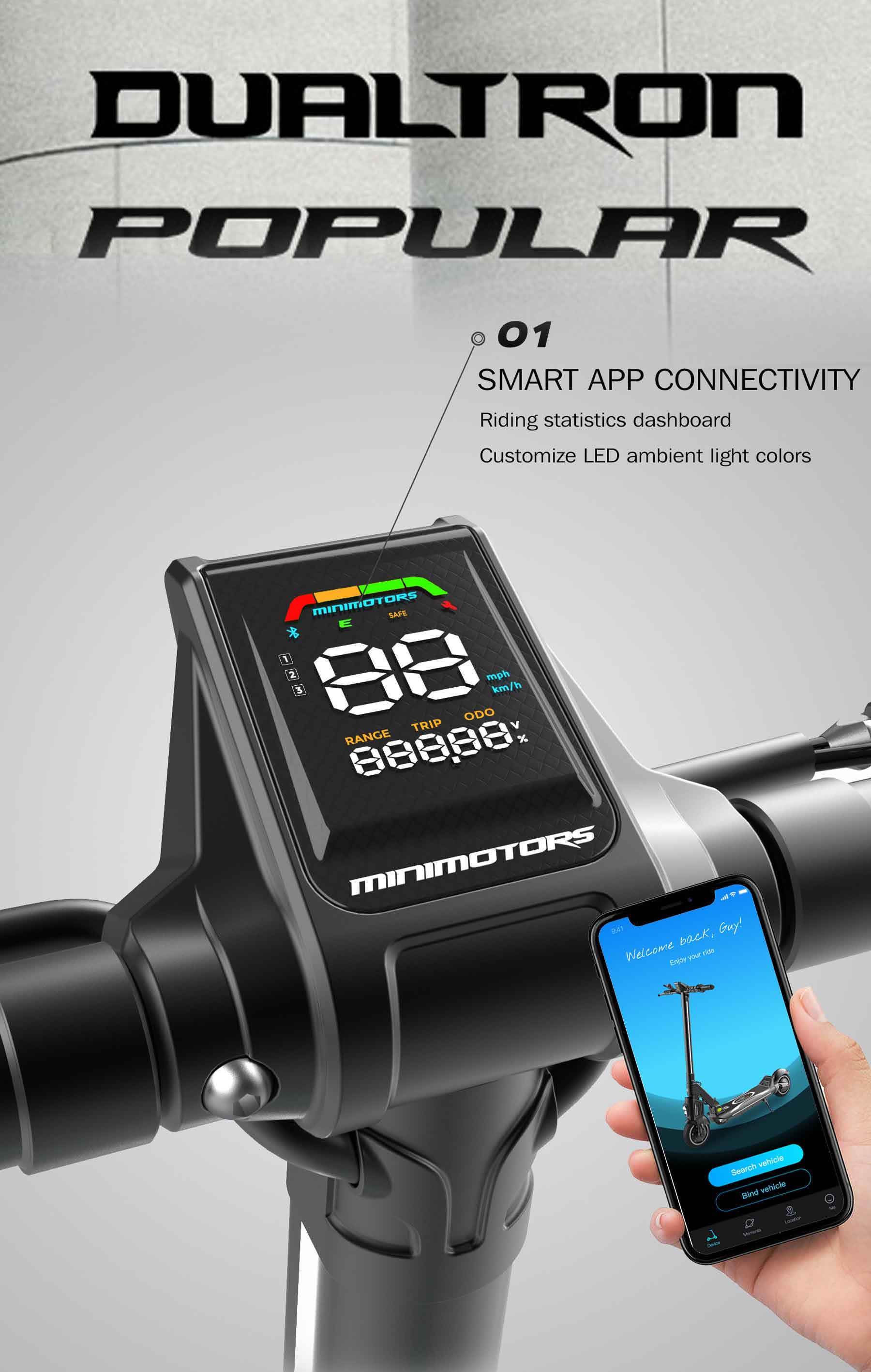 DUALTRON POP DUAL MOTOR 52V 20Ah - Image 3