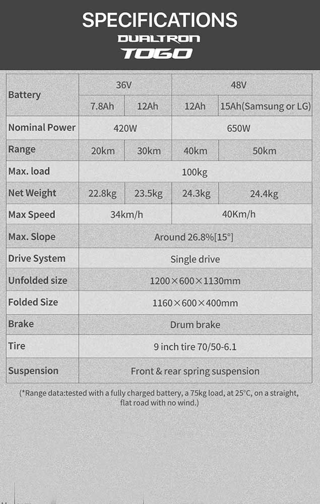 DUALTRON TOGO 48V 15Ah - Image 7