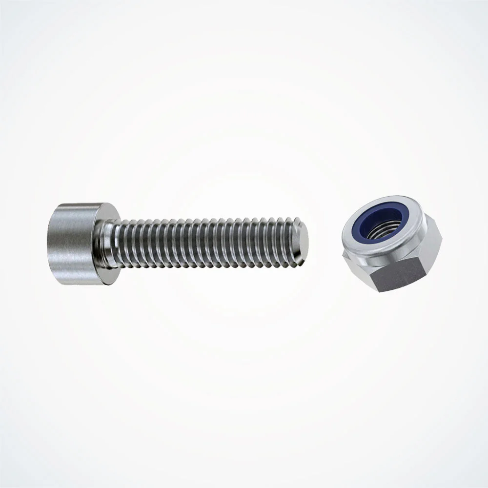 M6 x 40 mm Socket Cap Head Screws and Nut - Dualtron | 03.007.00292