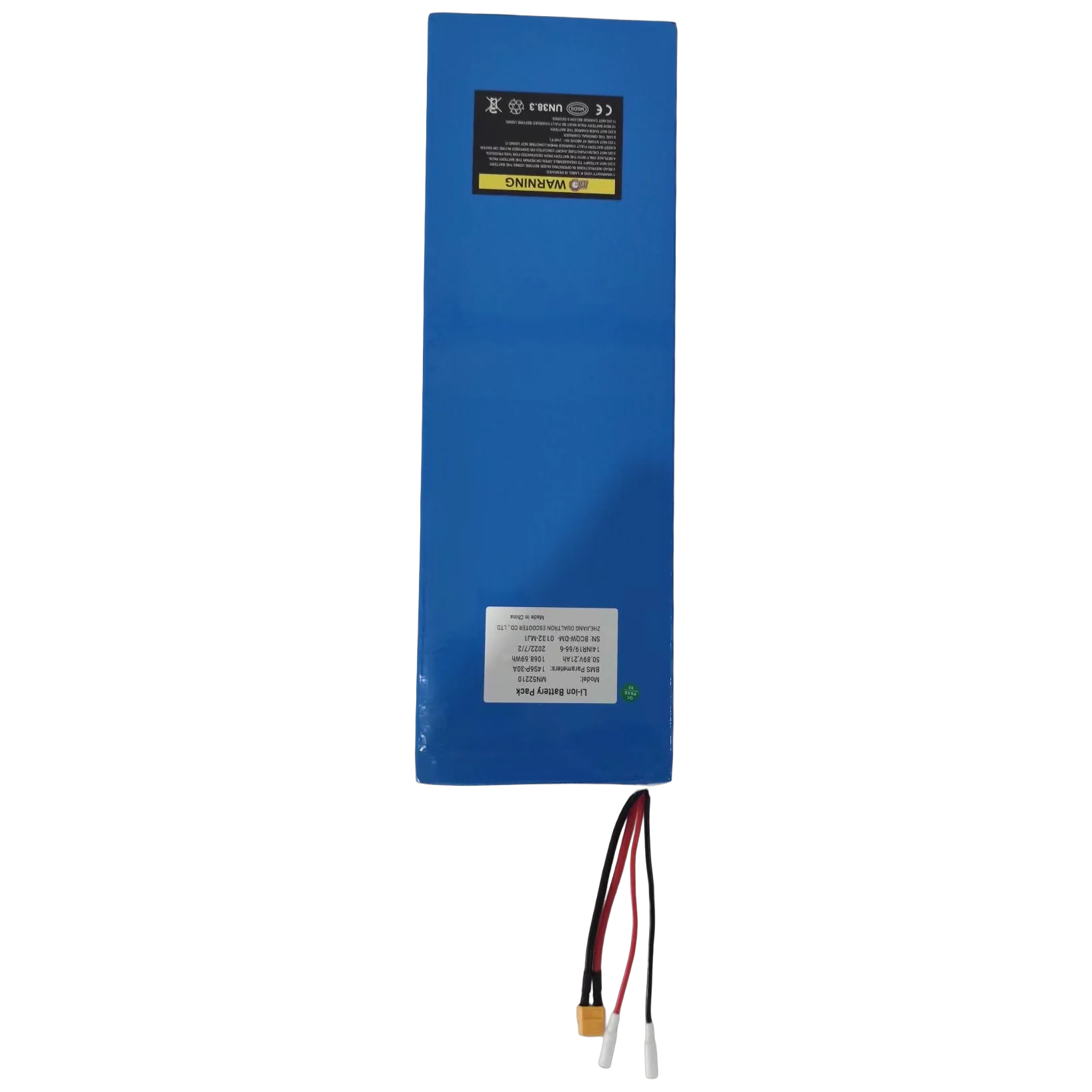 Battery Pack 52V 21Ah Single Motor Version - Dualtron | 02.201.00200