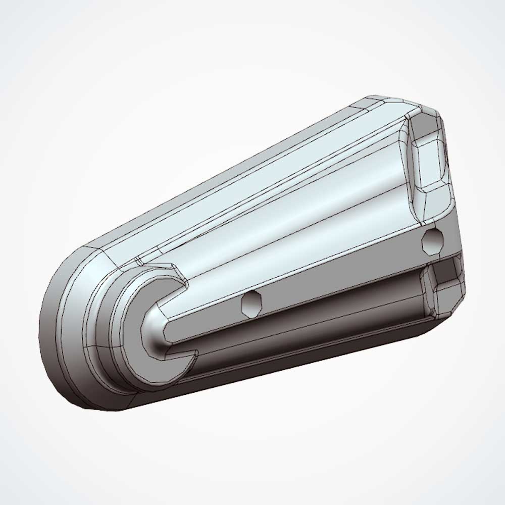 Suspension Cover - Right Side - Rear - Dualtron Pop | 02.105.00196 - Image 2
