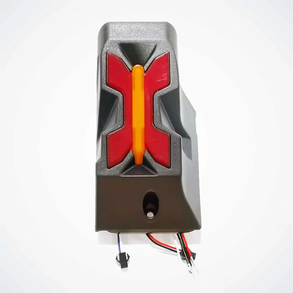 Red + Yellow LED - Left Side - Rear - Dualtron X LTD | 02.206.00056