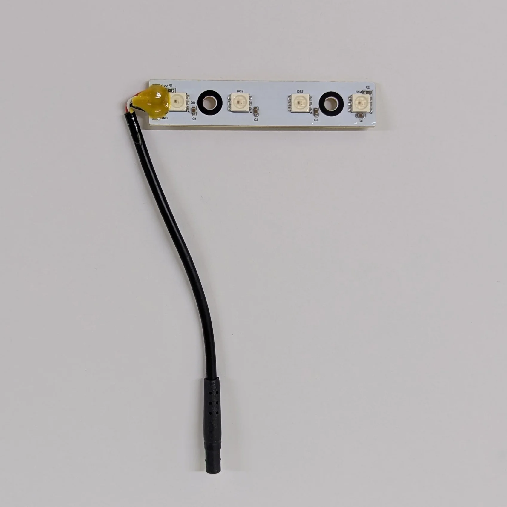 RGB Light - Left Side Arm - Front - 10 cm Cable - Dualtron | 02.202.00040