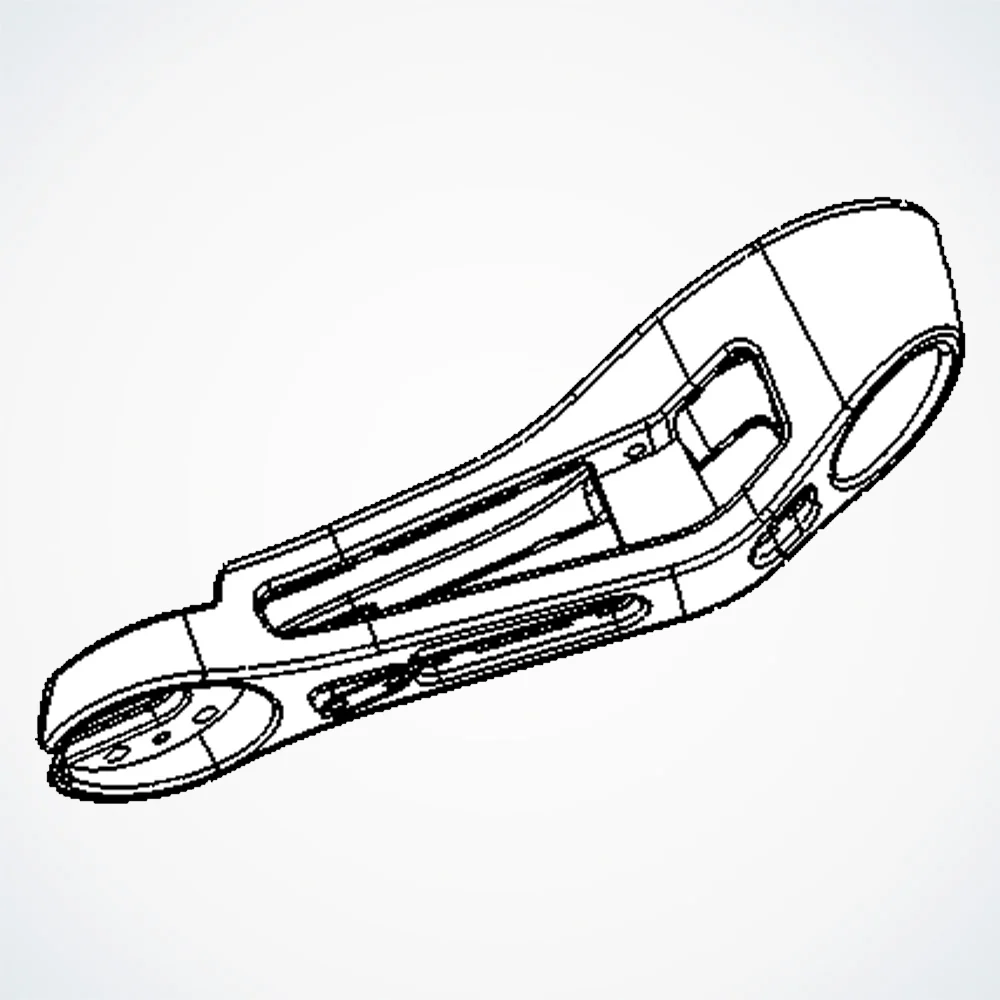 Suspension Arm - Left Side - Front - Rovoron S7 | 02.108.00269