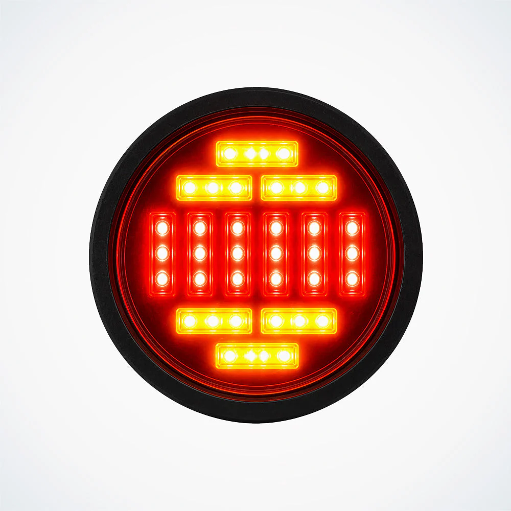 Red + Yellow LED - Brake Light + Turning light - Rovoron S7 | 03.024.00073