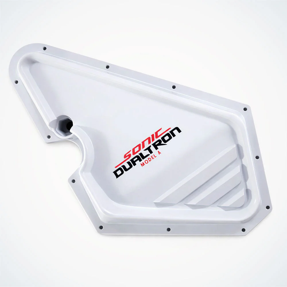 Headset Cover - Left Side - White - Dualtron Sonic Alien | 02.107.00061
