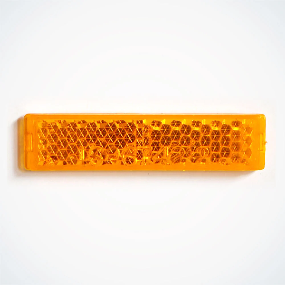 Reflector 50 x 12 x 5 mm, Yellow - Dualtron | 03.002.00383