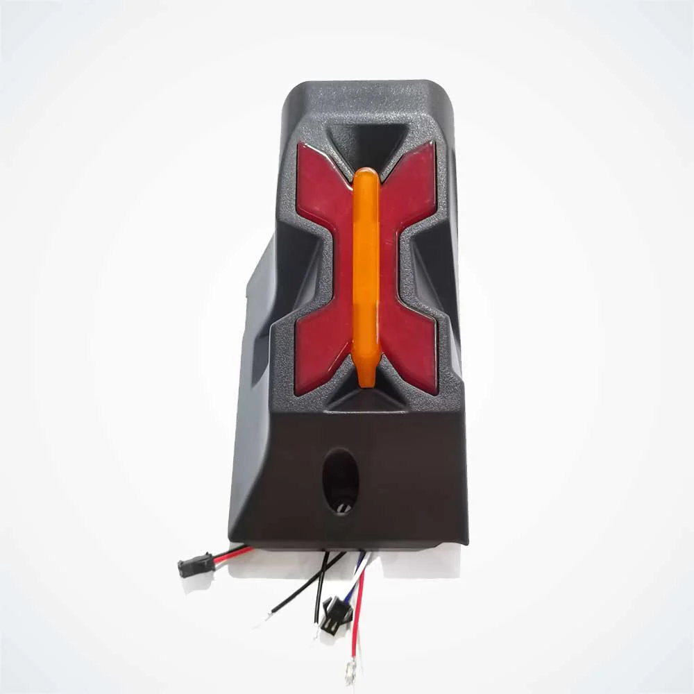 Red + Yellow LED - Right Side - Rear - Dualtron X LTD | 02.206.00055