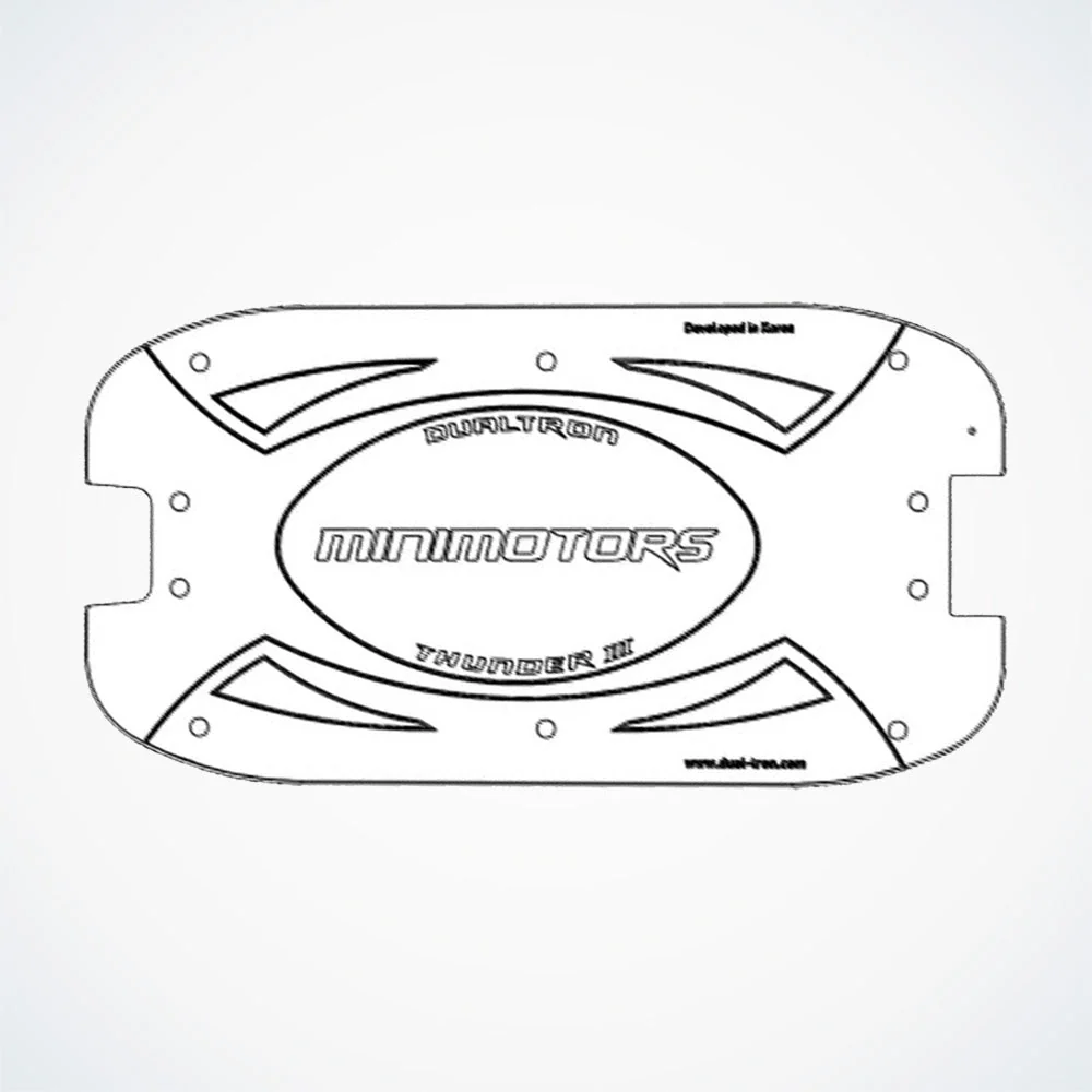 Rubber Deck Cover - Dualtron Thunder 3 | 02.210.00035