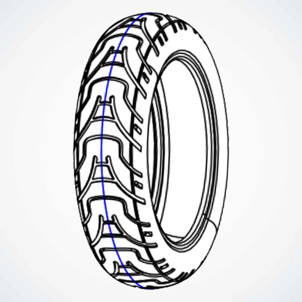 9.0" Tubed Tire - Dualtron Togo | 03.017.00222 - Image 2