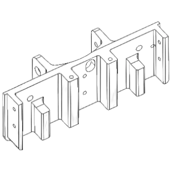 Extrusion Stem Mount - Dualtron Ultra | 02.108.00114