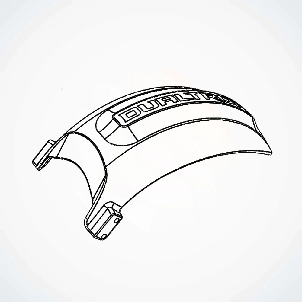 Rear Mudguard 11 cm - Dualtron Victor | 02.105.00035