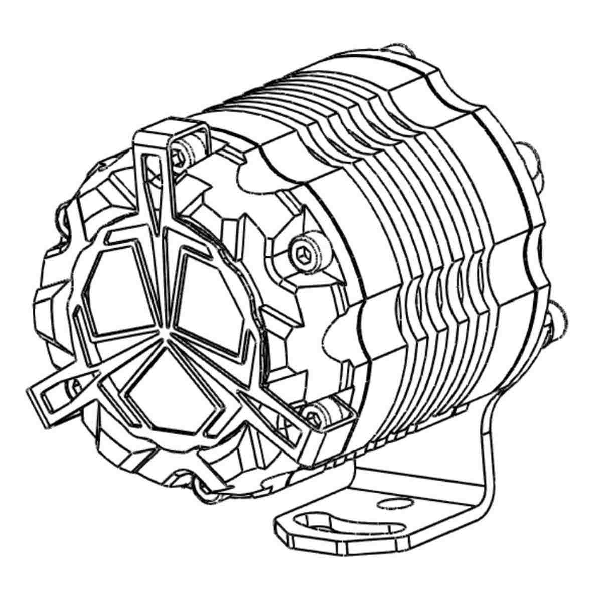 White LED 30W - Headlight - Dualtron X | 02.202.00020 - Image 5