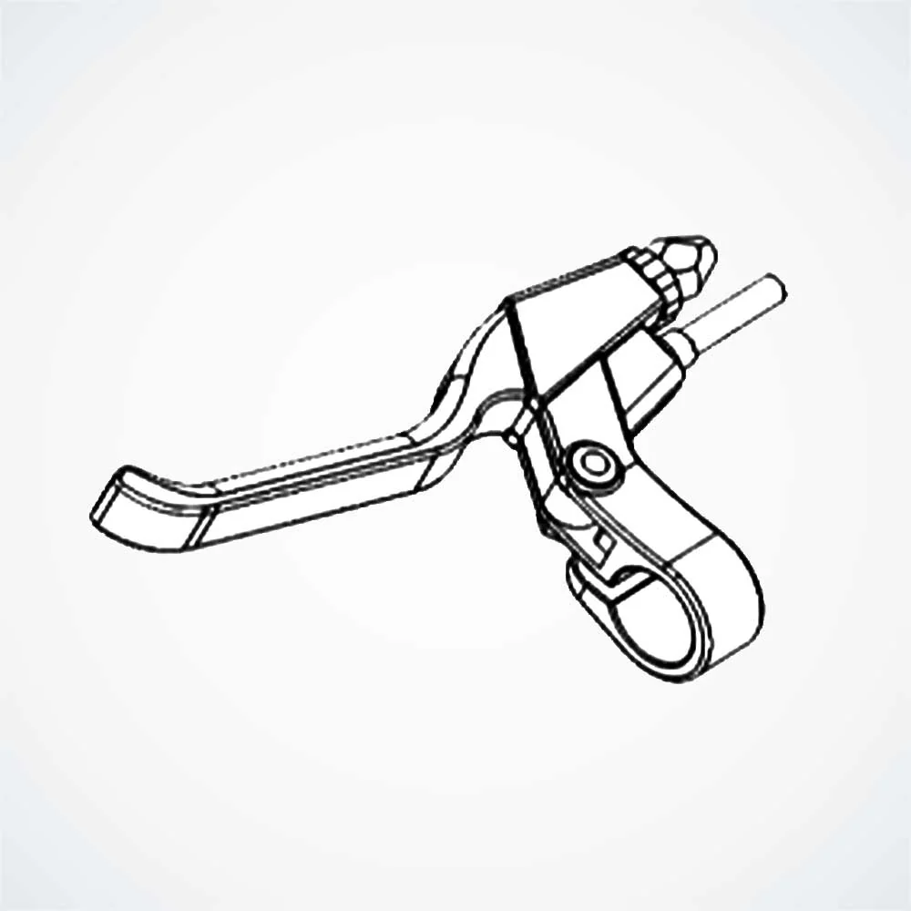 Hydraulic Brake Lever - Left Side - NUTT - Dualtron X LTD | 03.013.00110 - Image 2