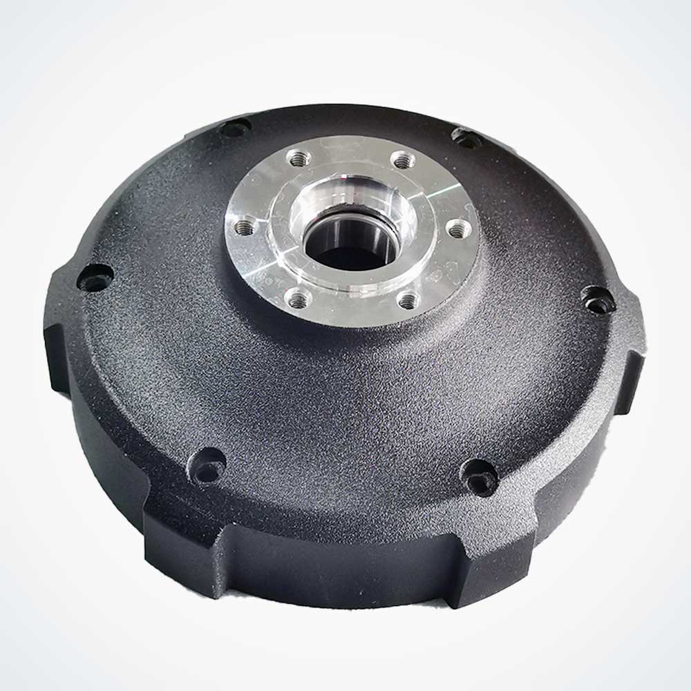 Alloy Motor Cover, Brake Side - 350G - Dualtron X | 02.106.00298