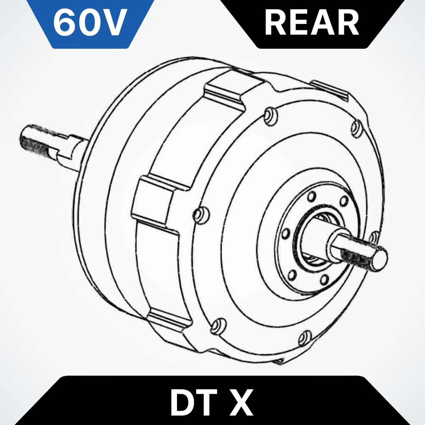 60V Rear Motor - Dualtron X | 201-03-0007 - Image 2