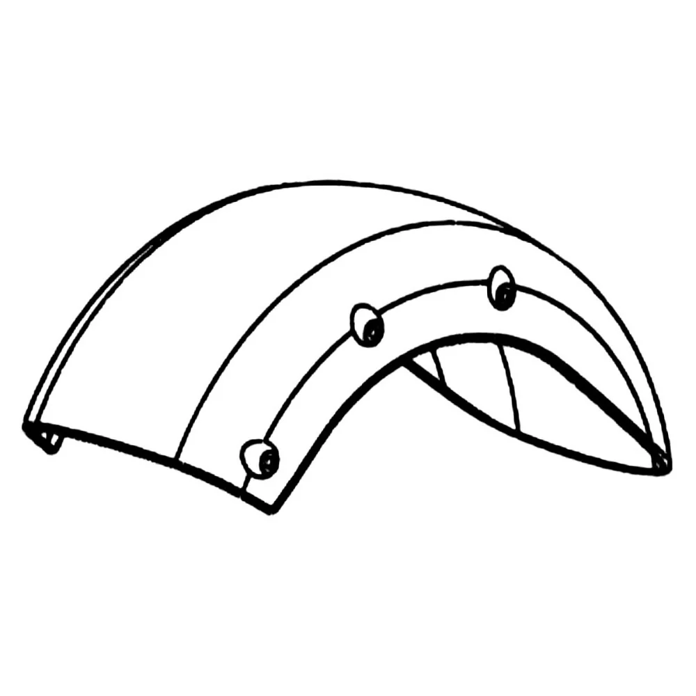 Rear Mudguard - Dualtron X | 02.105.00062 - Image 4